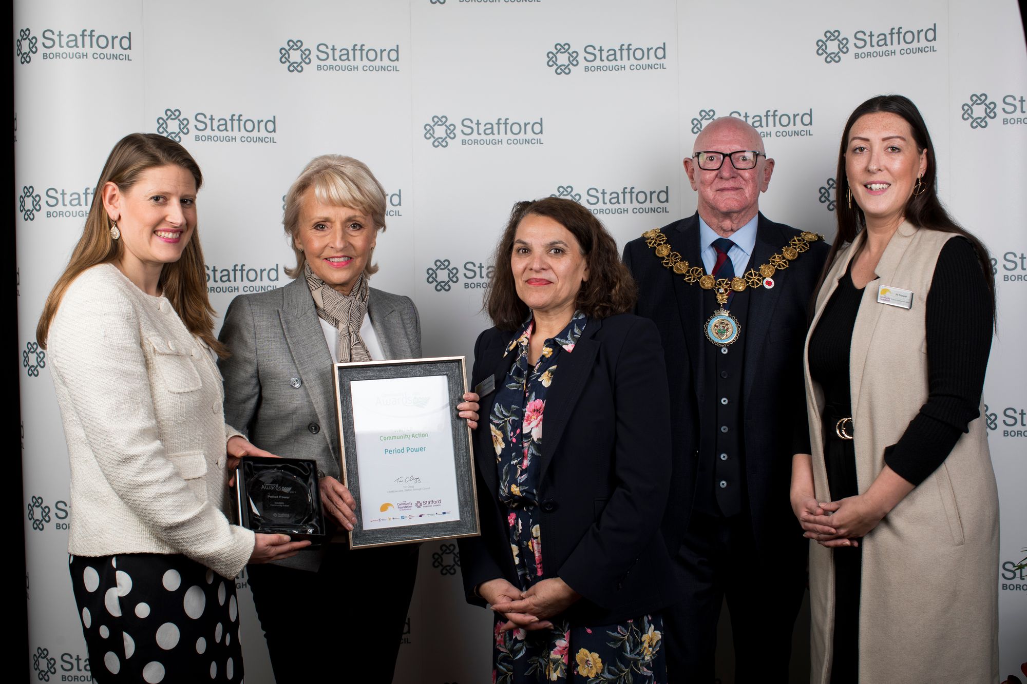 Community Awards evening return highlights heroes in Stafford Borough