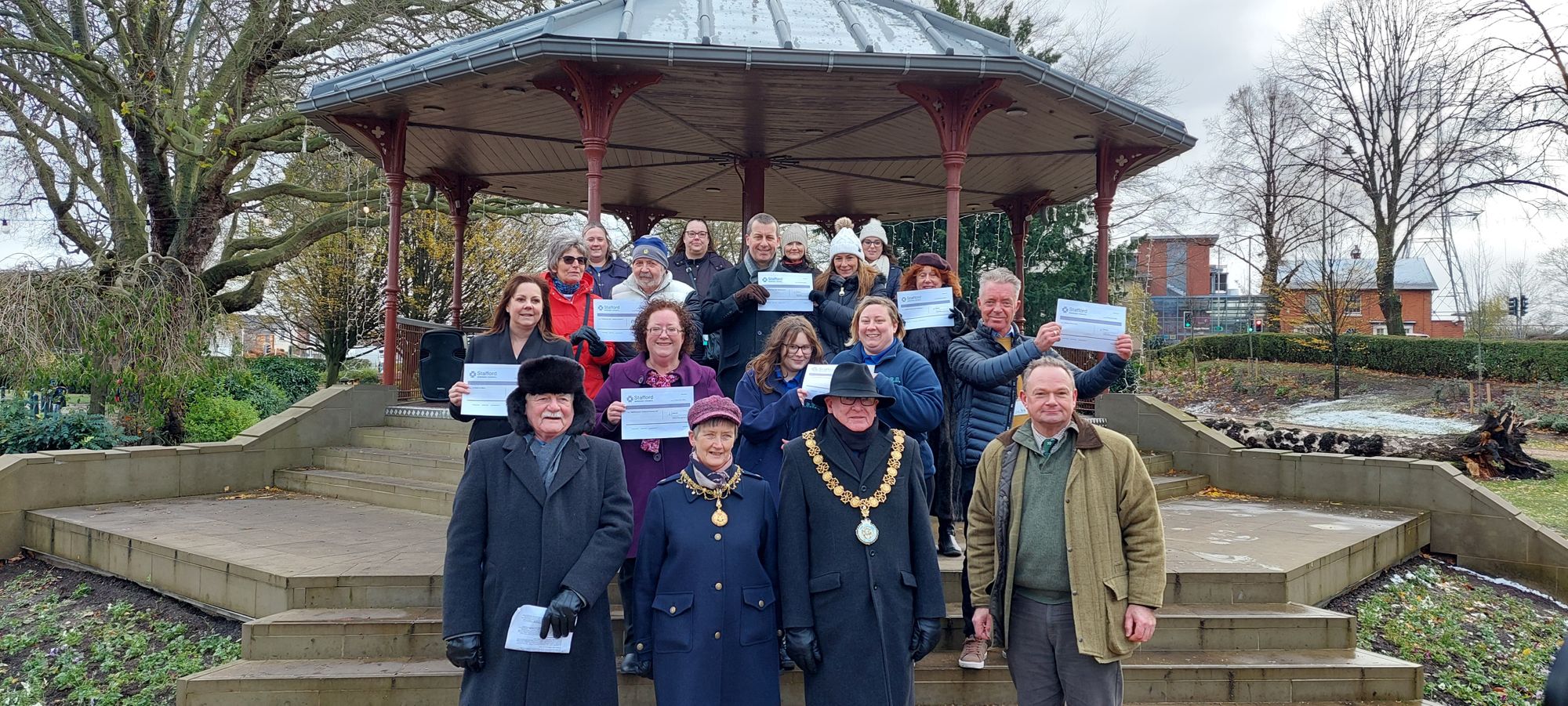 Charities in Stafford Borough get around £8k in council grants