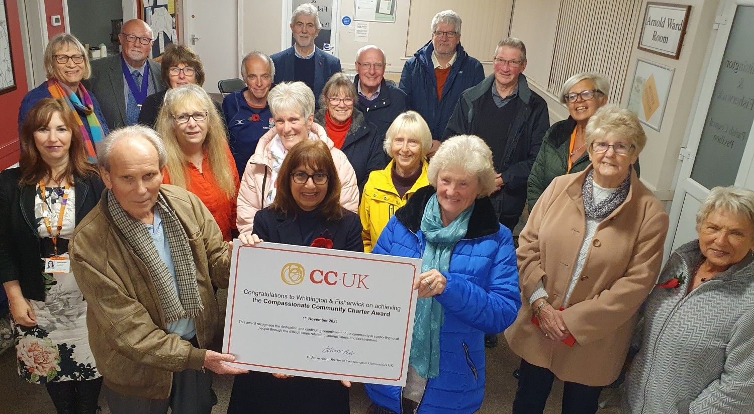 Lichfield residents win good neighbour award