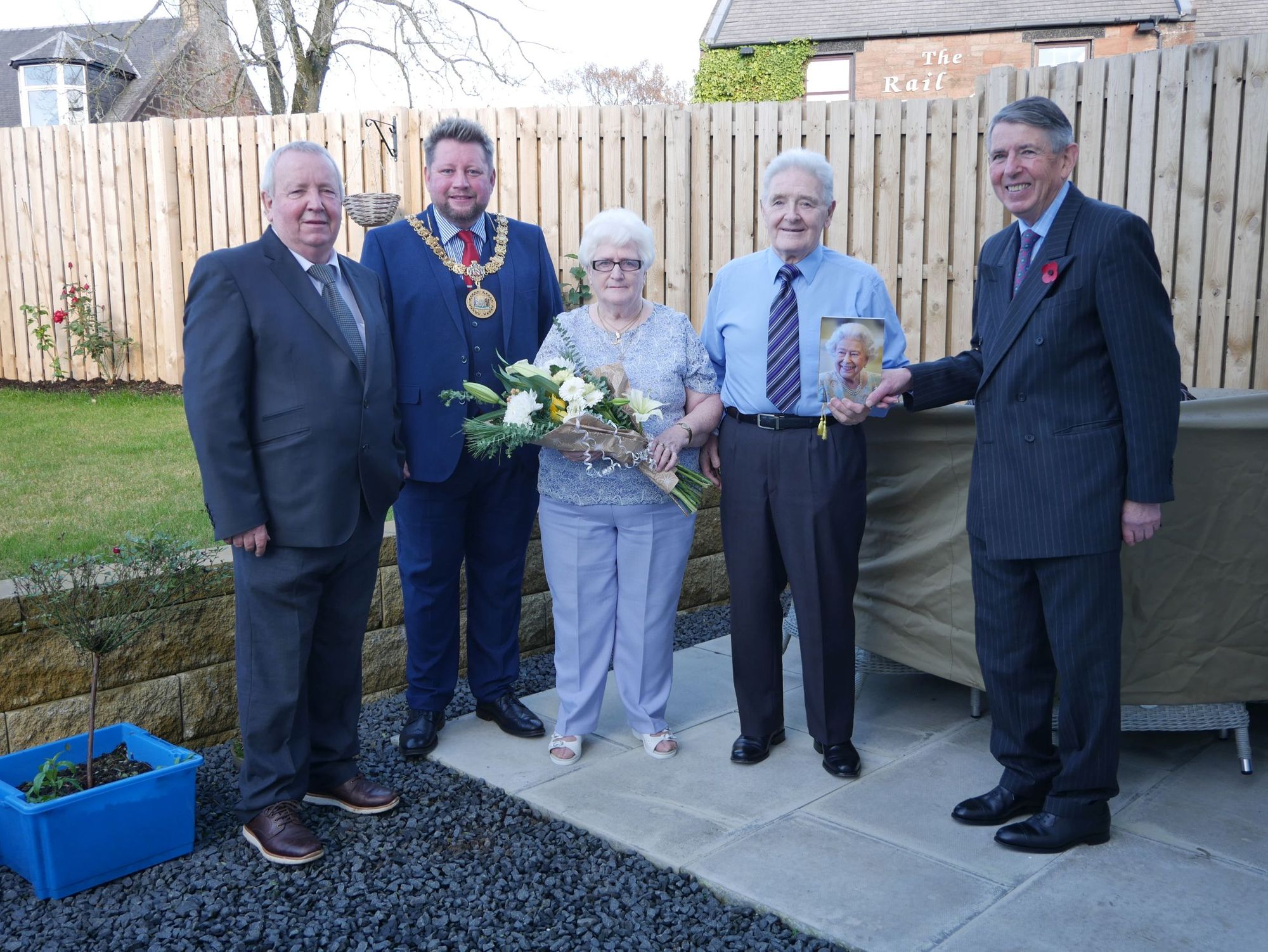 Diamond Wedding anniversary for happy Ayrshire couple