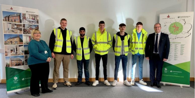 Shropshire apprentices take their first step on the career ladder