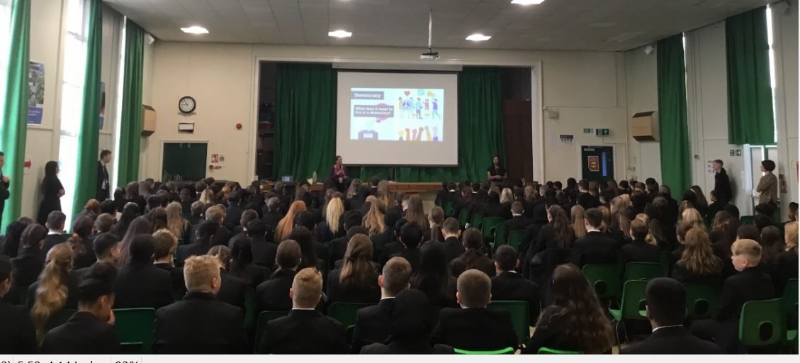 Solihull students learn how democracy works during UK Parliament Week