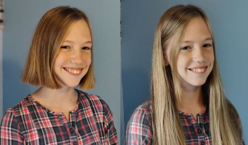 Llangefni teen donates hair to The Little Princess Trust for third time