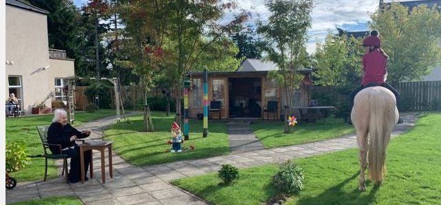 Milltimber care home residents are etching to go as they take part in a worldwide art festival