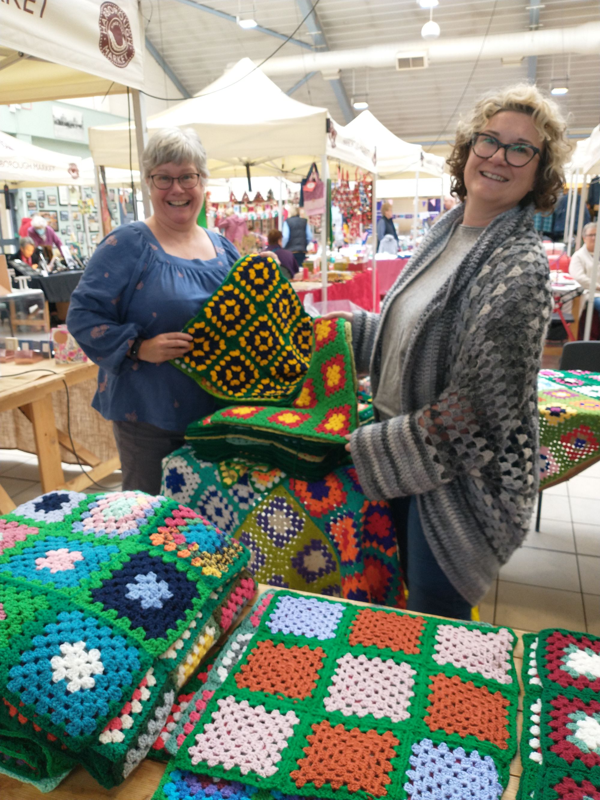 Harborough Crochet Christmas Tree to help out local families