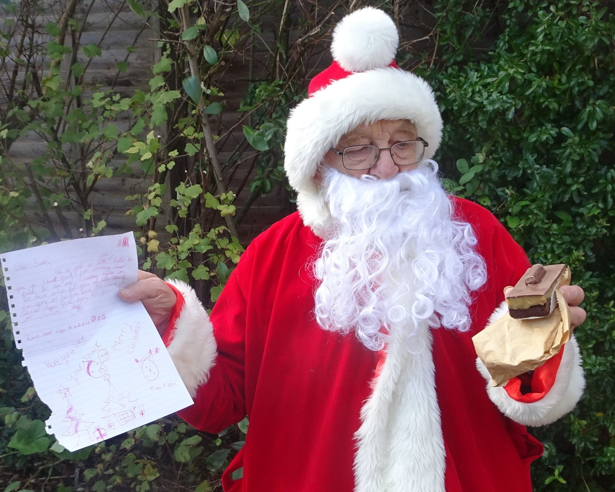 A message to Tiverton from Father Christmas