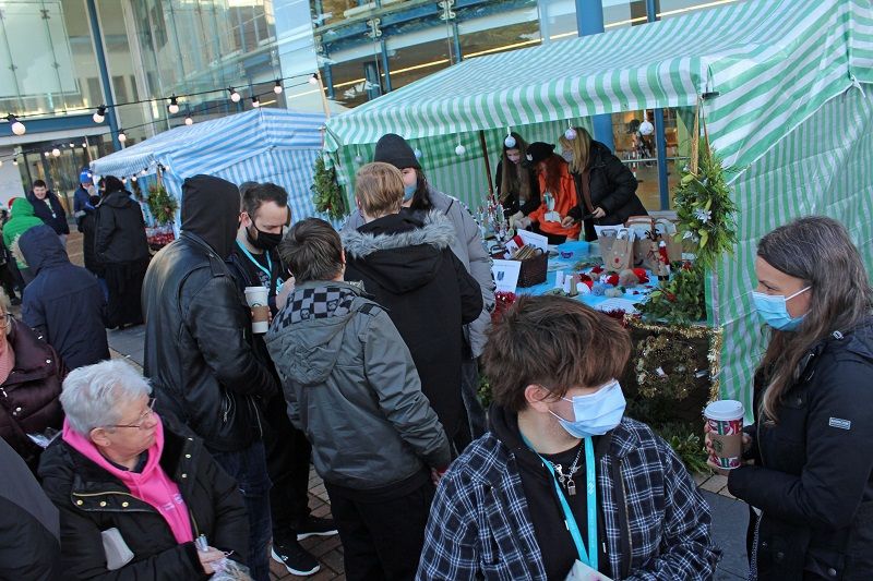 Festive season in full swing as students host Christmas market