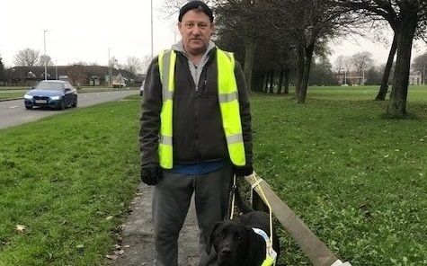 Leeds guide dog owner raises awareness of rare condition