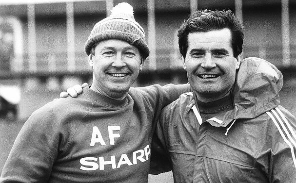 Nostalgia: Iconic Manchester United manager and his right-hand man