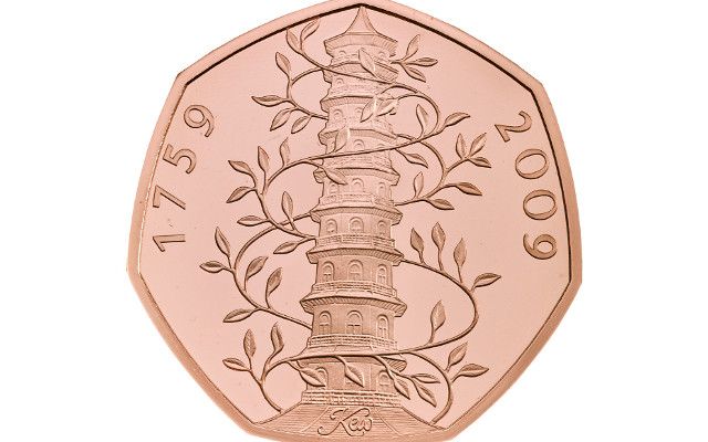 50p Kew Gardens coin bought for £171 on eBay