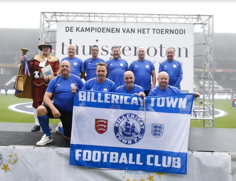 Billericay Town Walking Football Club host charity Christmas tournament for foodbank