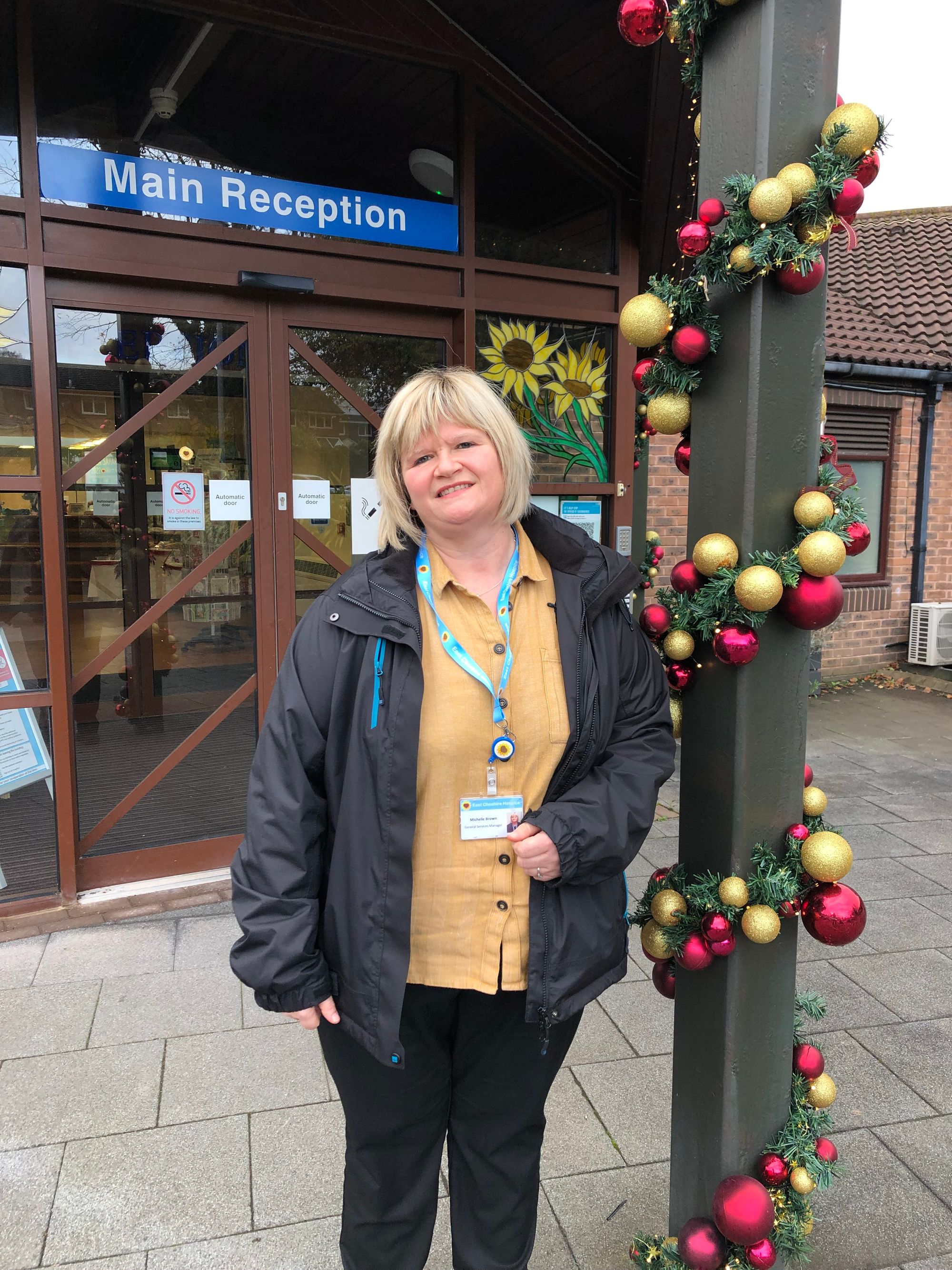 East Cheshire Hospice's new general services manager