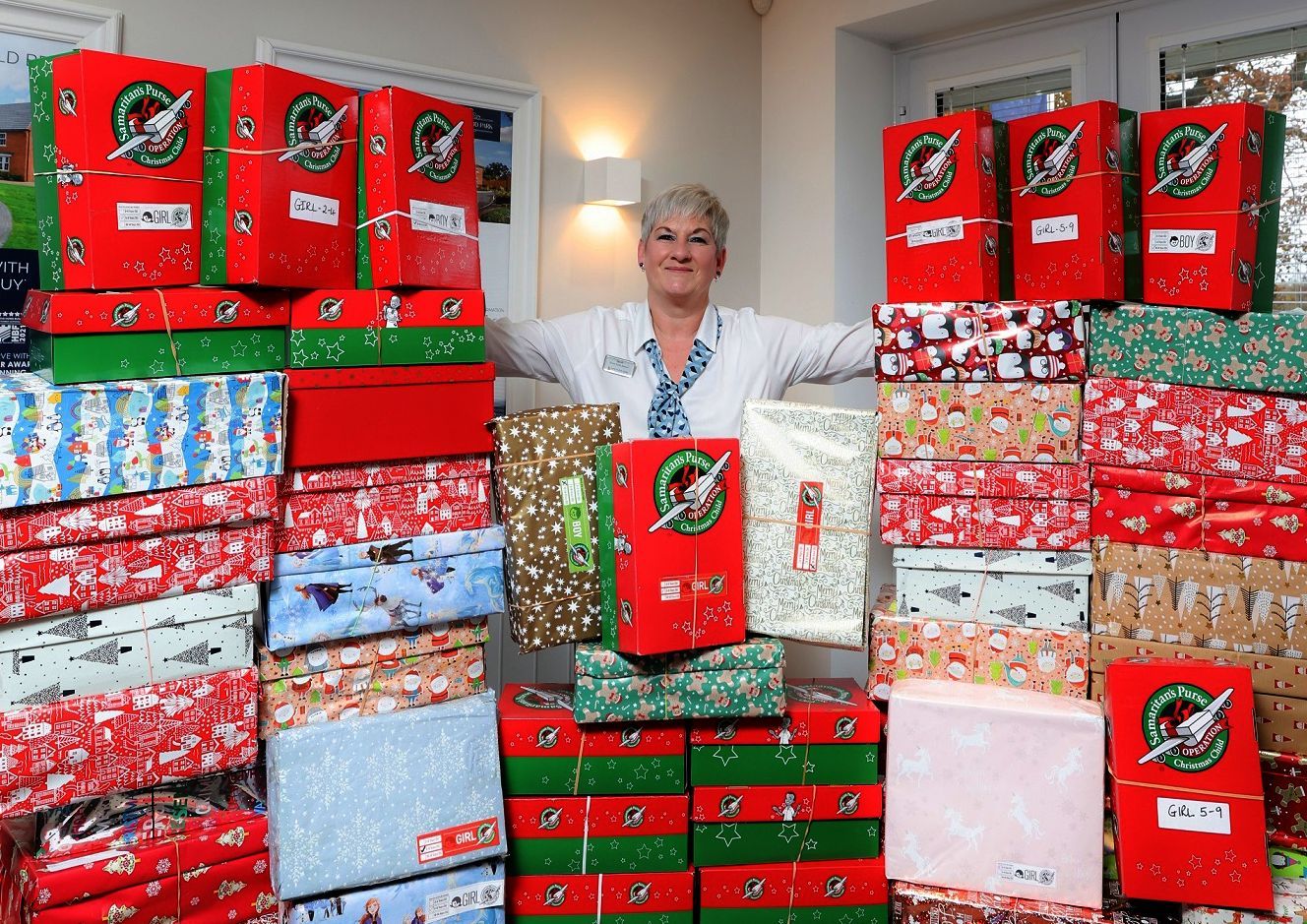 Staplehurst donates gifts to children around the world for Operation Christmas Child