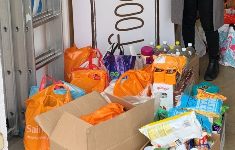 Stevenage care home donates Christmas treats to Foodshed Appeal