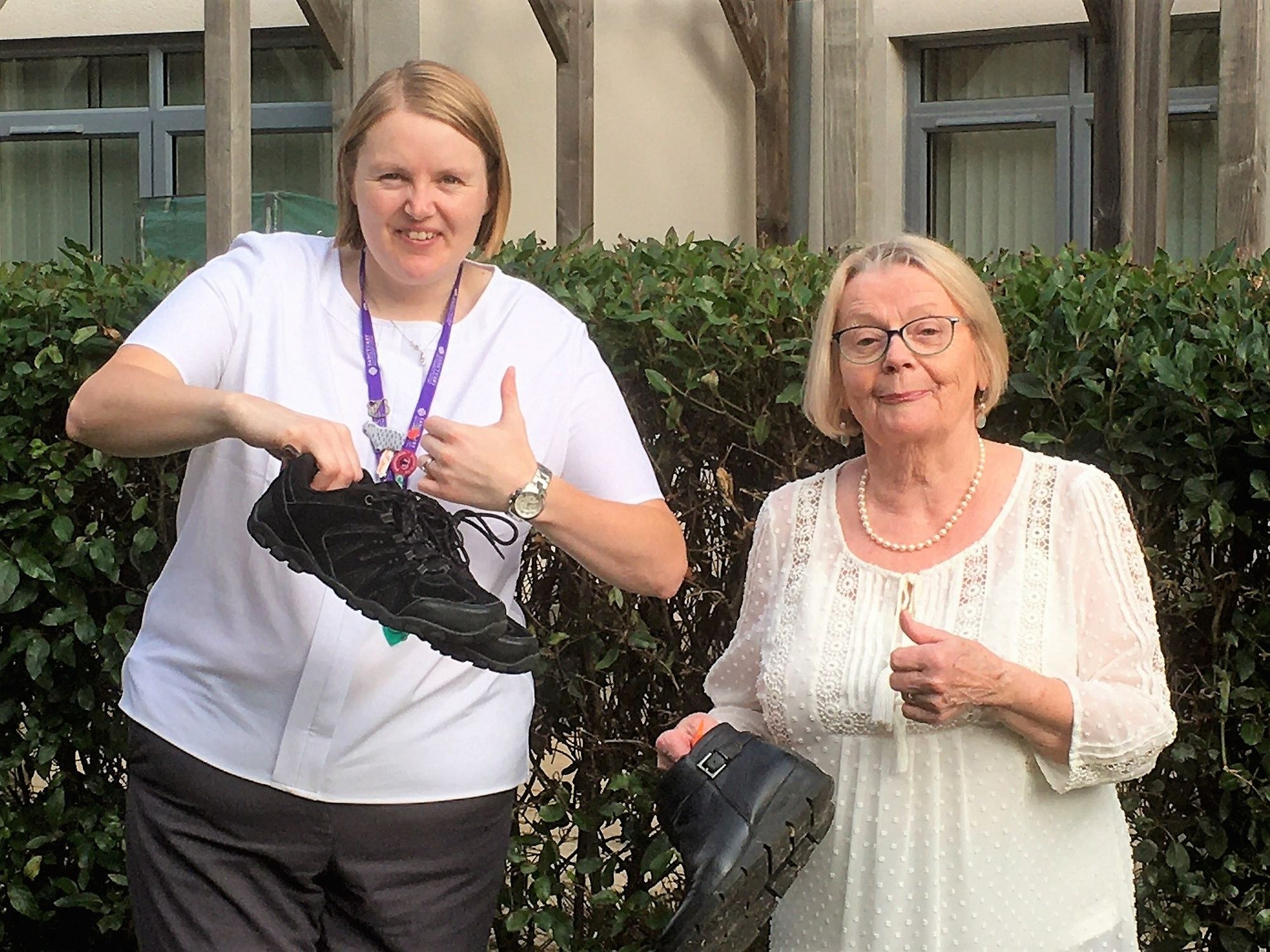 Trio of walkers from Doddington raise funds for the Alzheimer's Society