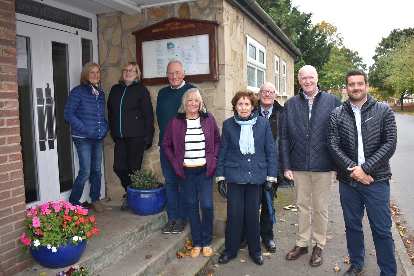 Warmer welcome awaiting visitors to Bishopton Village Hall after building improvements