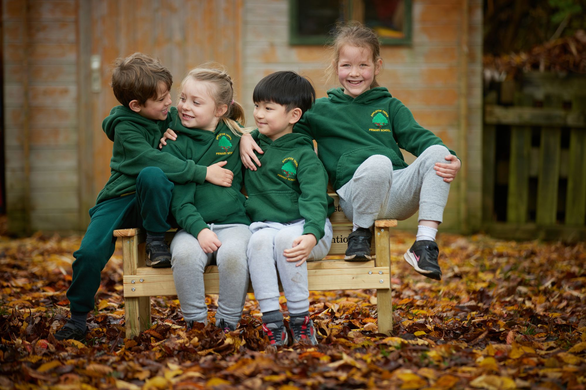 'Buddy Bench' gifted to Warrington school in recognition of Anti-Bullying Week