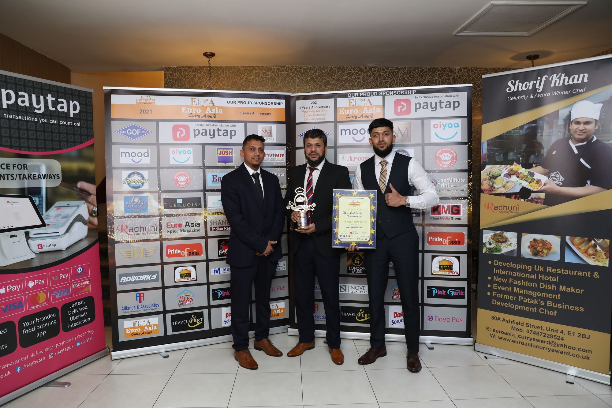 Rochdale Indian restaurant and chef crowned best in Greater Manchester