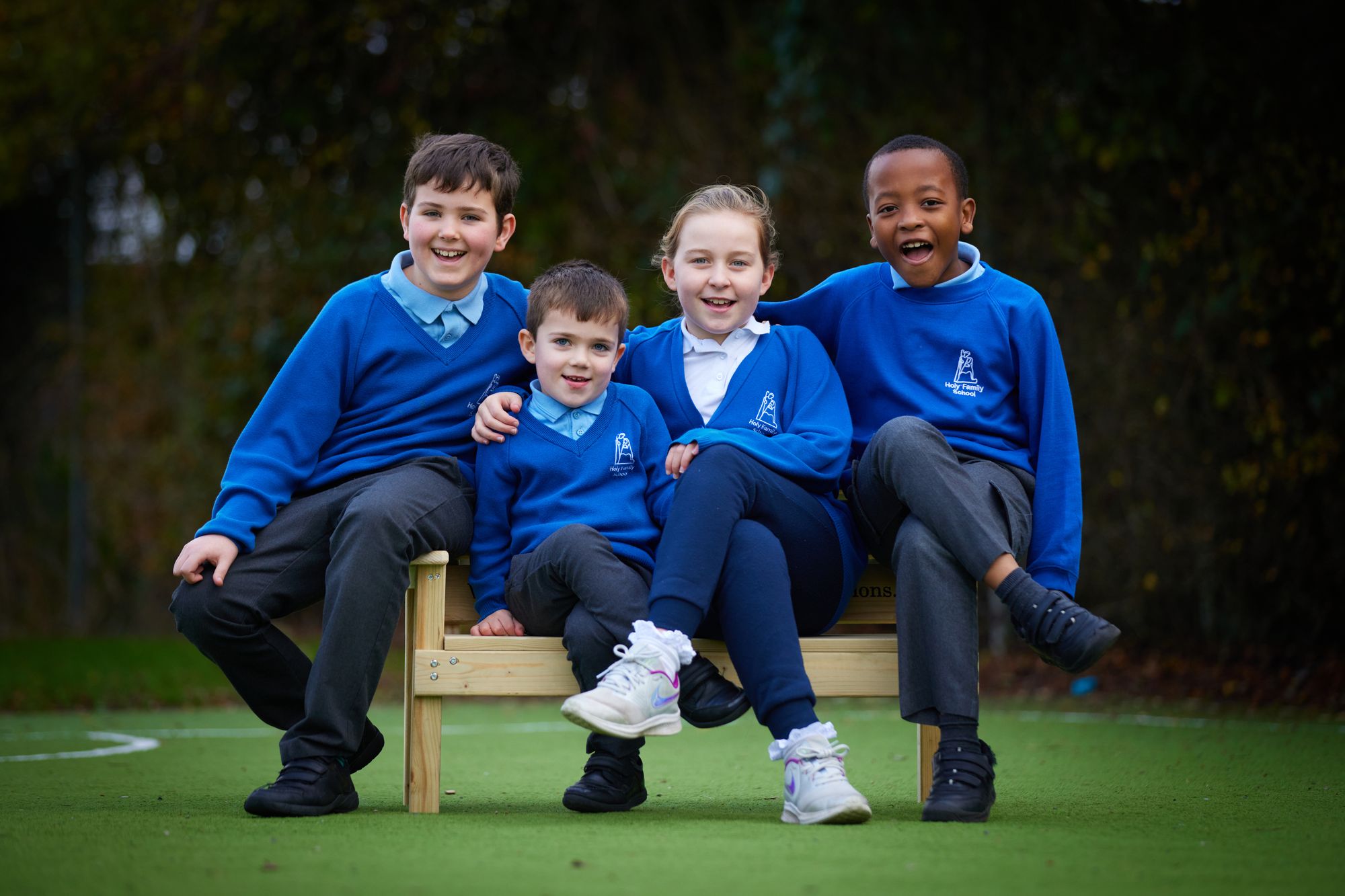 'Buddy Bench' gifted to Warton school in recognition of Anti-Bullying Week