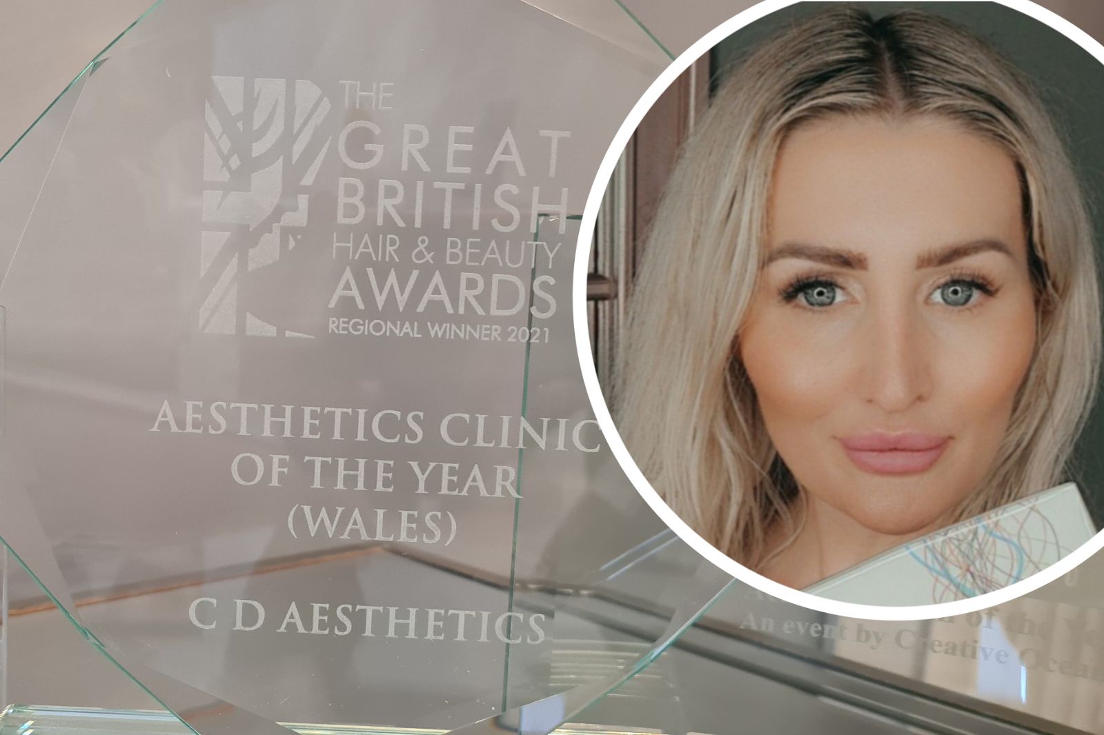 Carmarthen beauty clinic’s success at Great British Hair and Beauty Awards