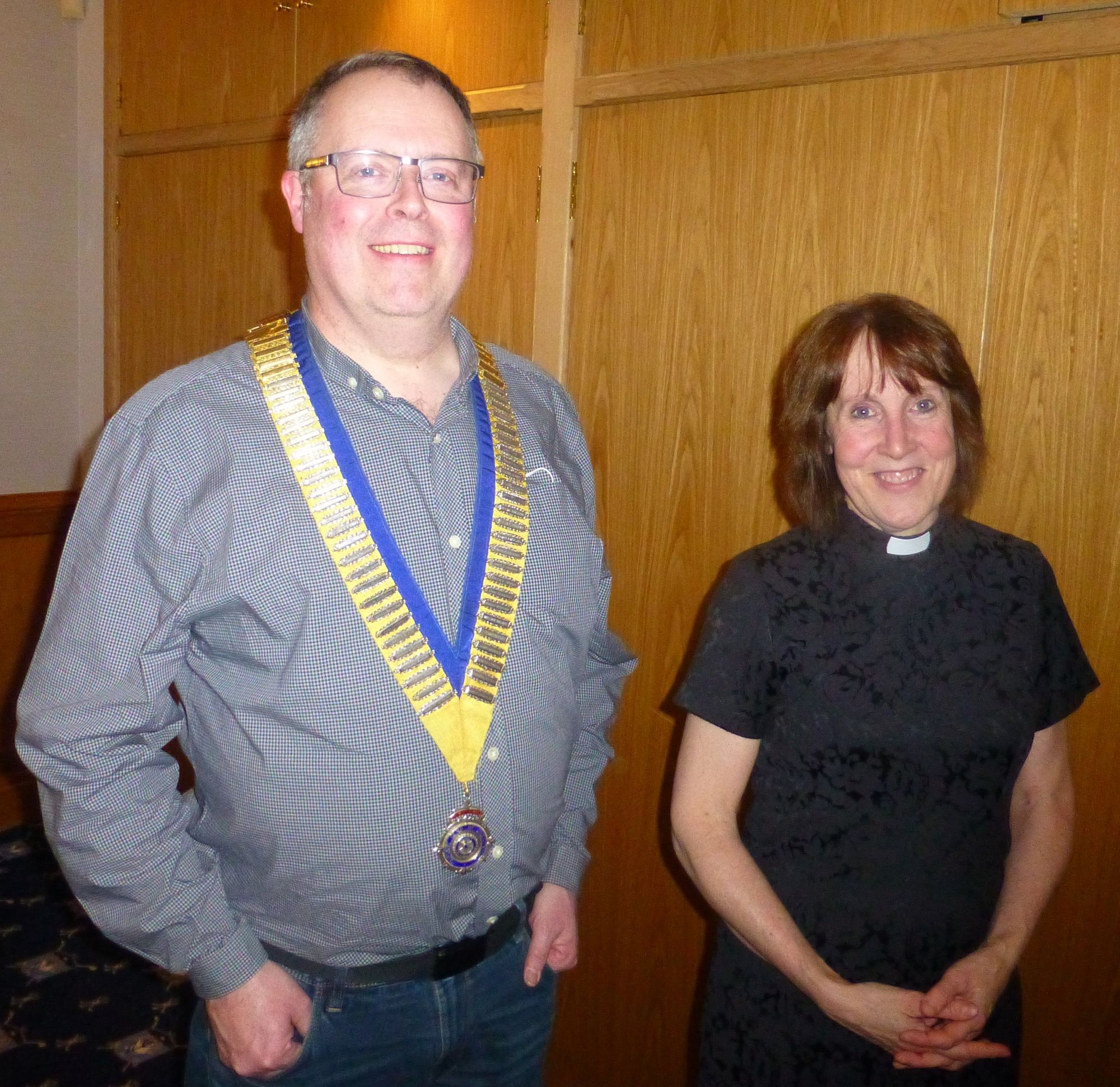 Prestwick Rotarians receive Christmas message