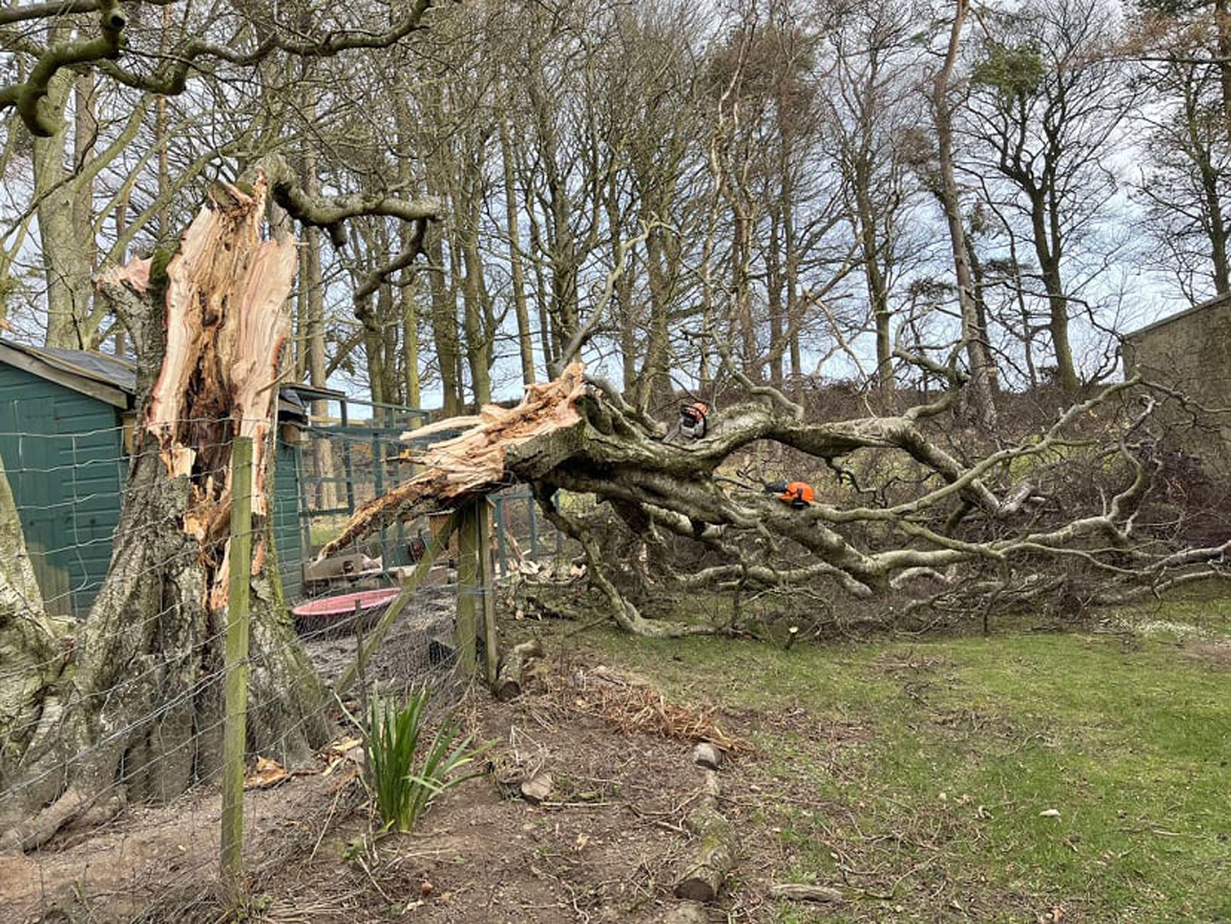 Storms Corrie and Malik: Thousands prepare for day three without power as train lines remain closed