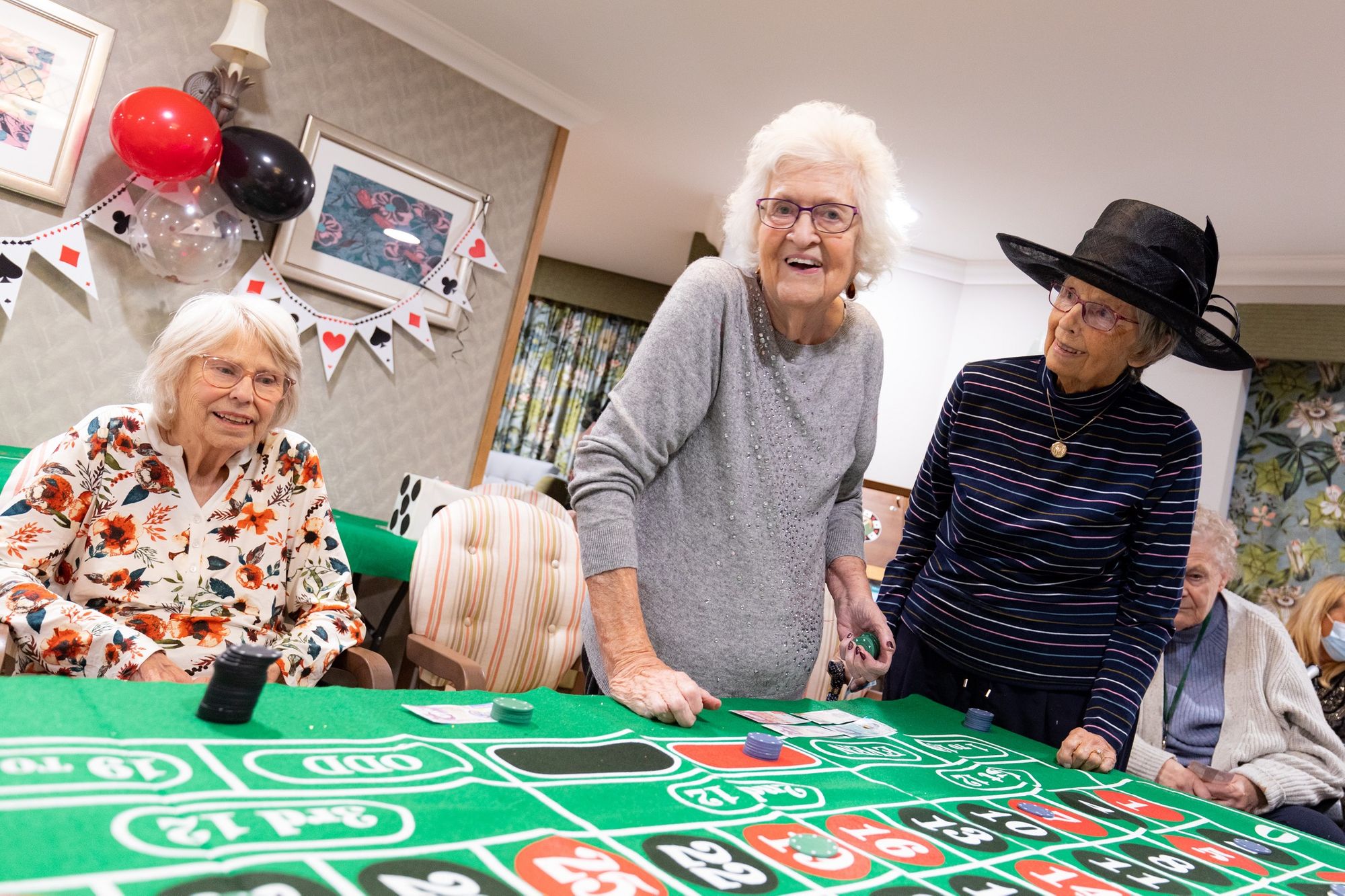 Pop up casino sees Quorn care home residents hit the jackpot