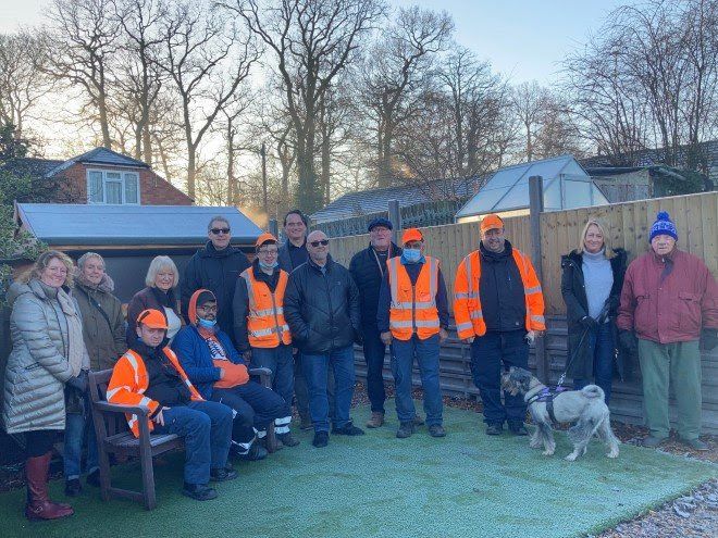 Ward funding leads to new Aylestone allotment plot