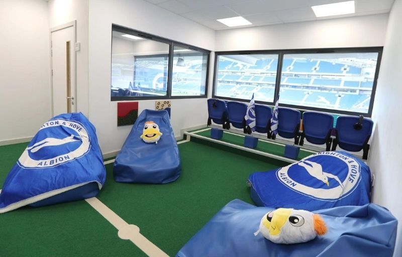 Brighton and Hove Albion improves accessibility with Inclusion Room