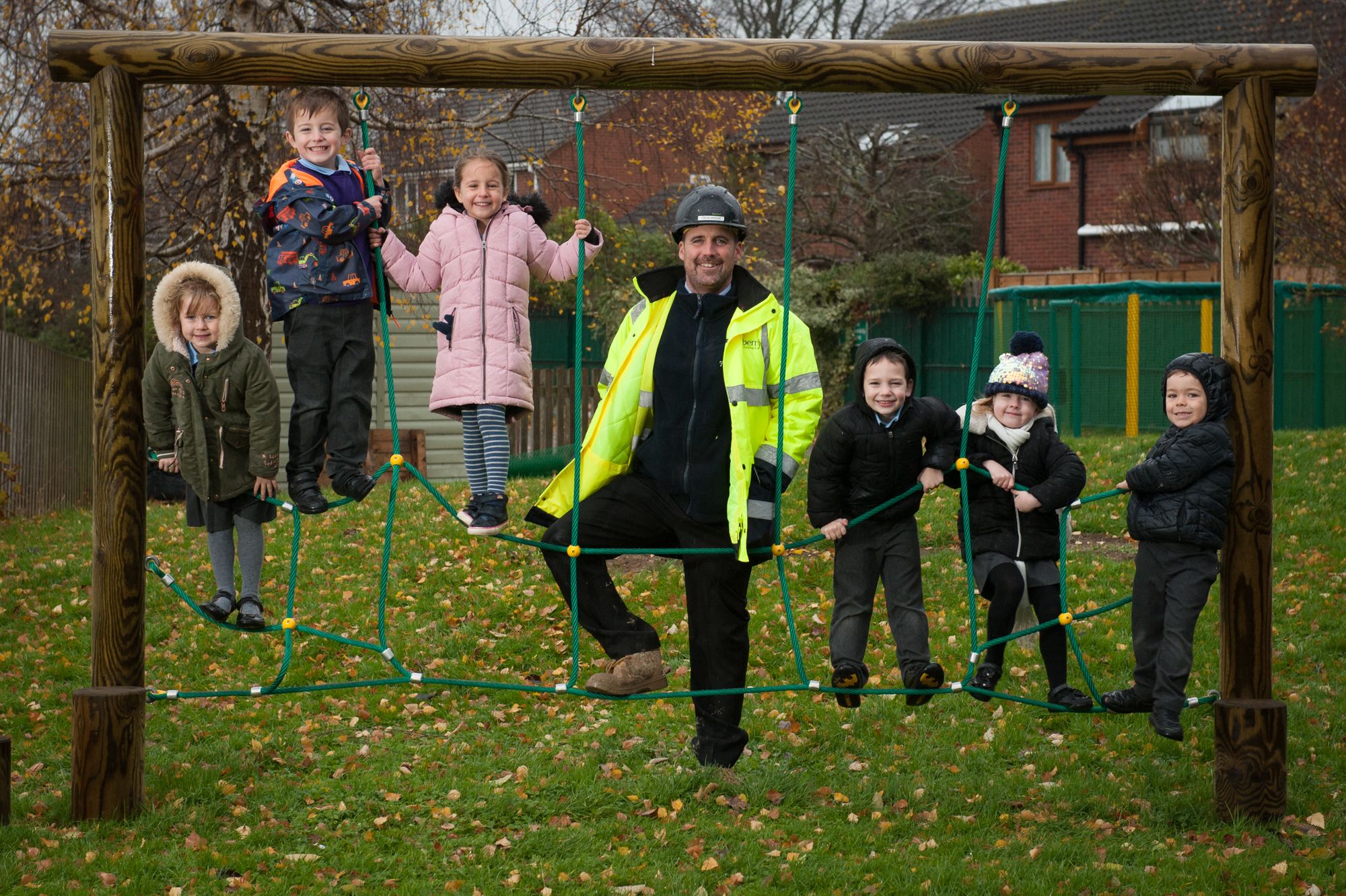 Site manager paves the way for new playground equipment at Churchdown school