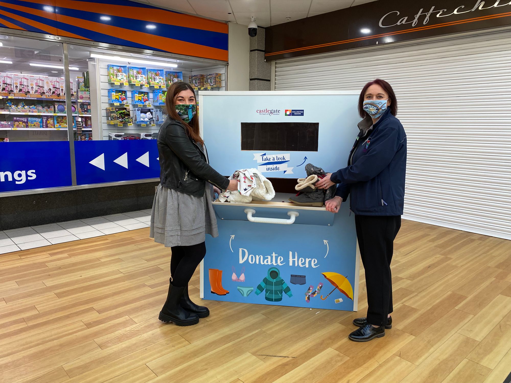 Shopping centres partner with local charity to help those in need across Teesside