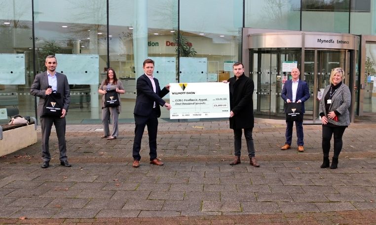 Company’s donations help Caerphilly residents