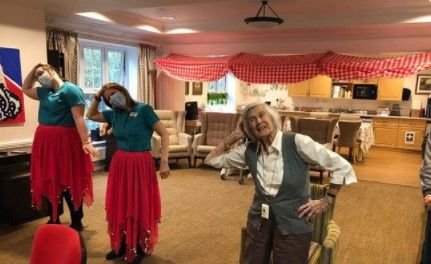 Hale Barns care home enjoys a little taste of Bollywood