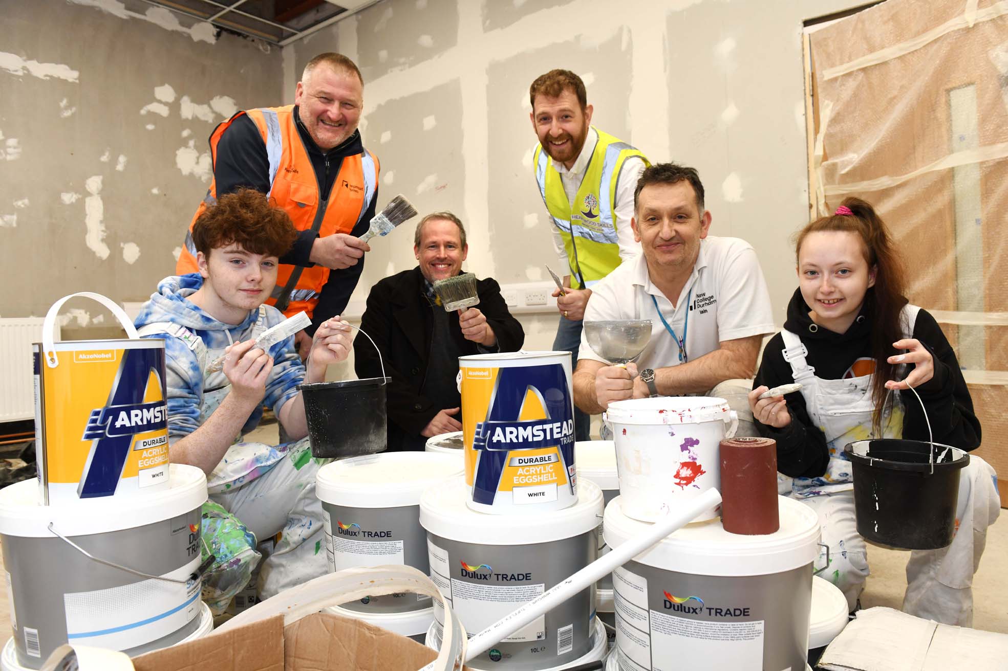 Donated materials to Heartwood Skills will help renovate former Whitehills Social Club
