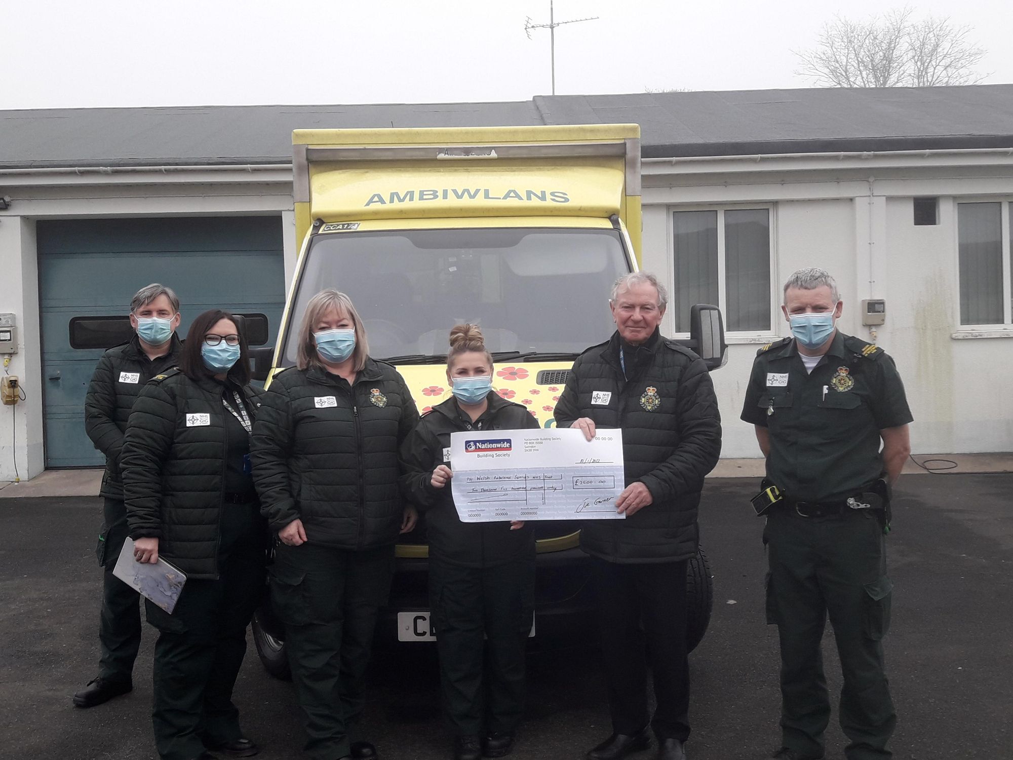 Carmarthenshire chaplain’s book raises £2,500 for Welsh Ambulance Service