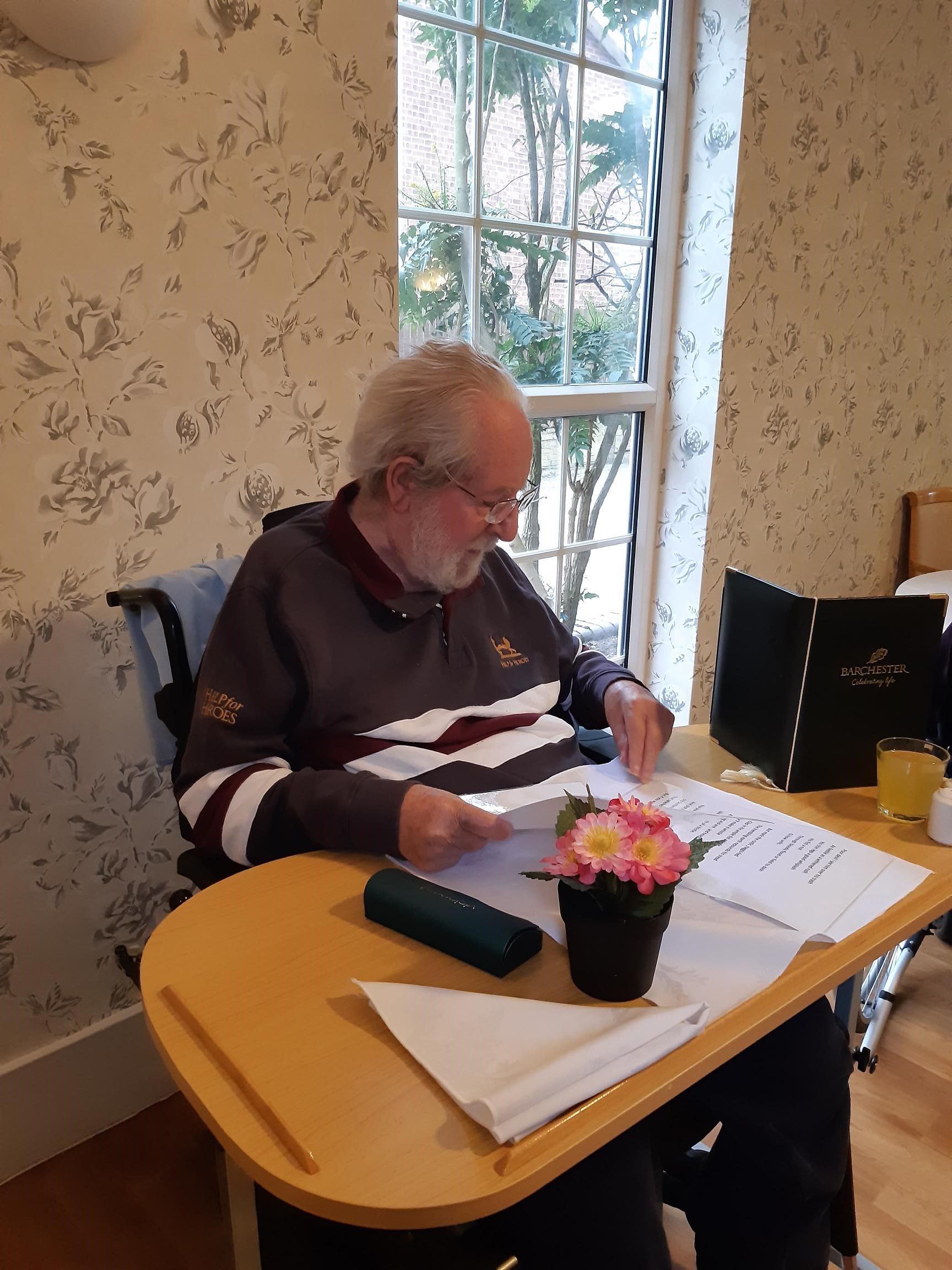 Ware care home residents enjoy Burns Night celebrations