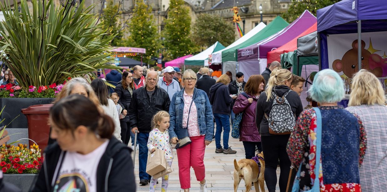 Burnley artisan market to become permanent town centre attraction