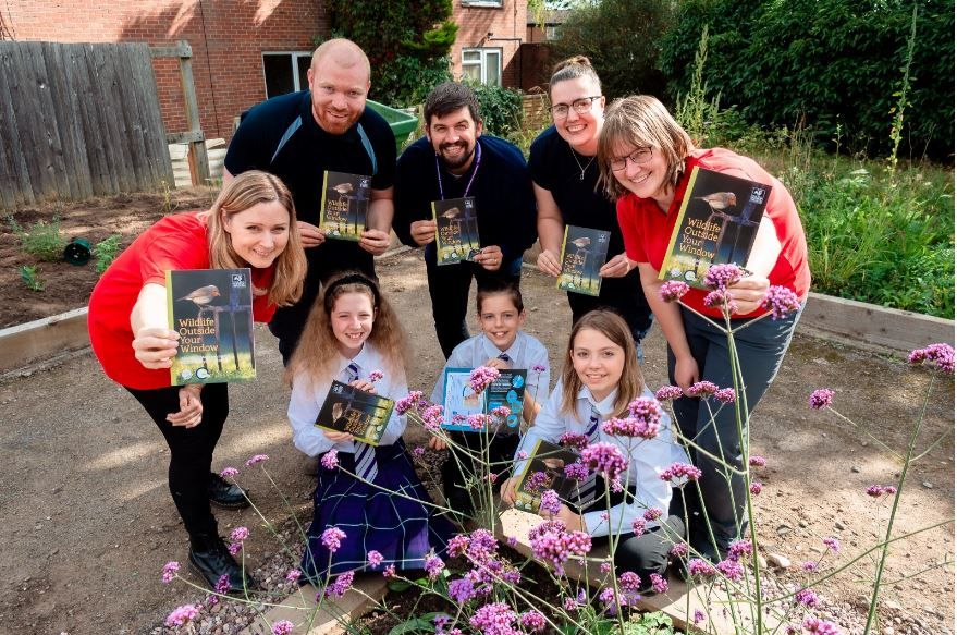 Students create wildlife haven for Coventry retirement community