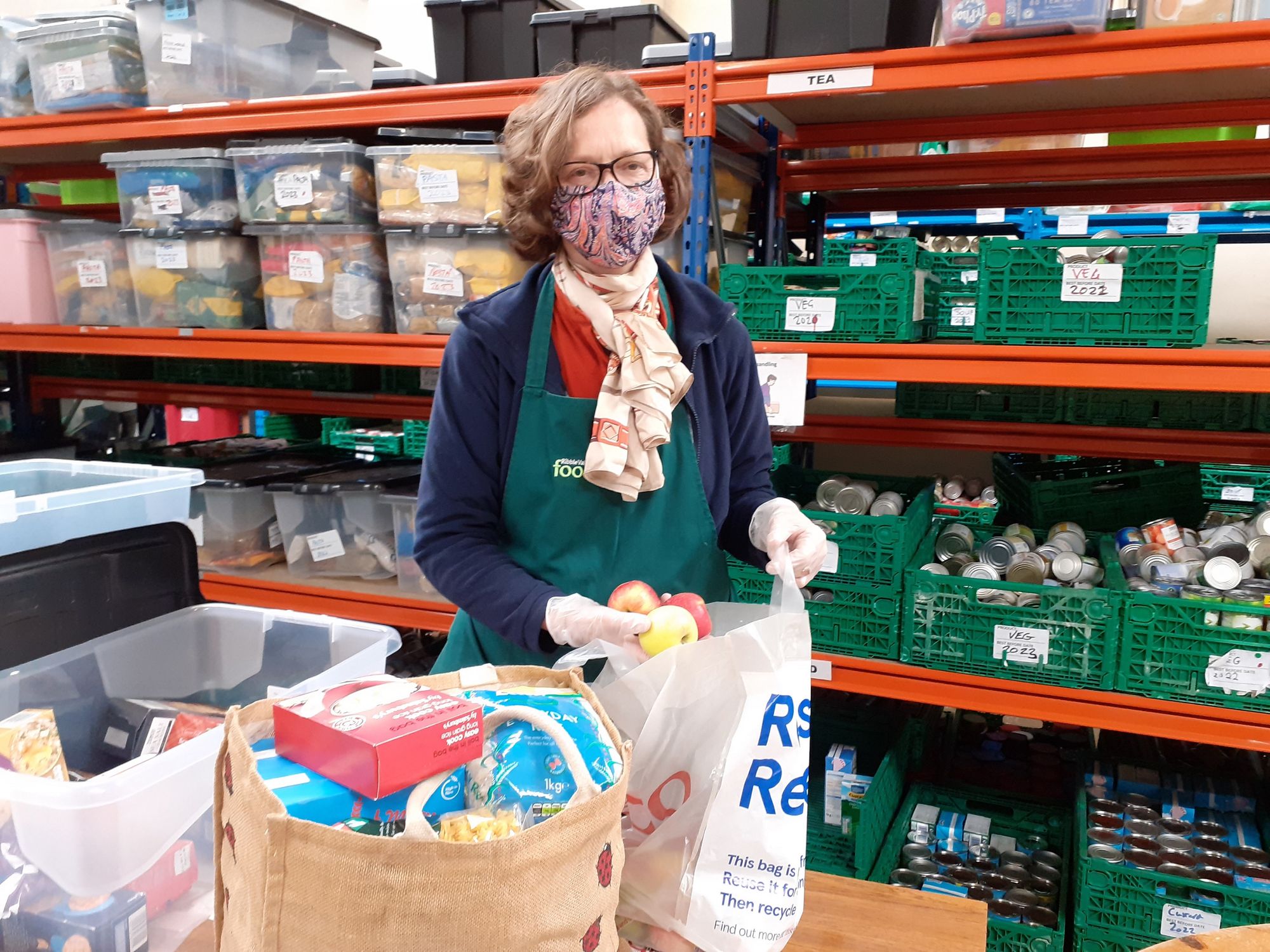 Clitheroe foodbank thanks local firm after kind donation