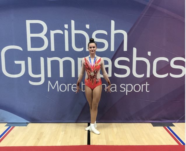UCLan dance student limbers up to join GB Aerobics Gymnastics Squad