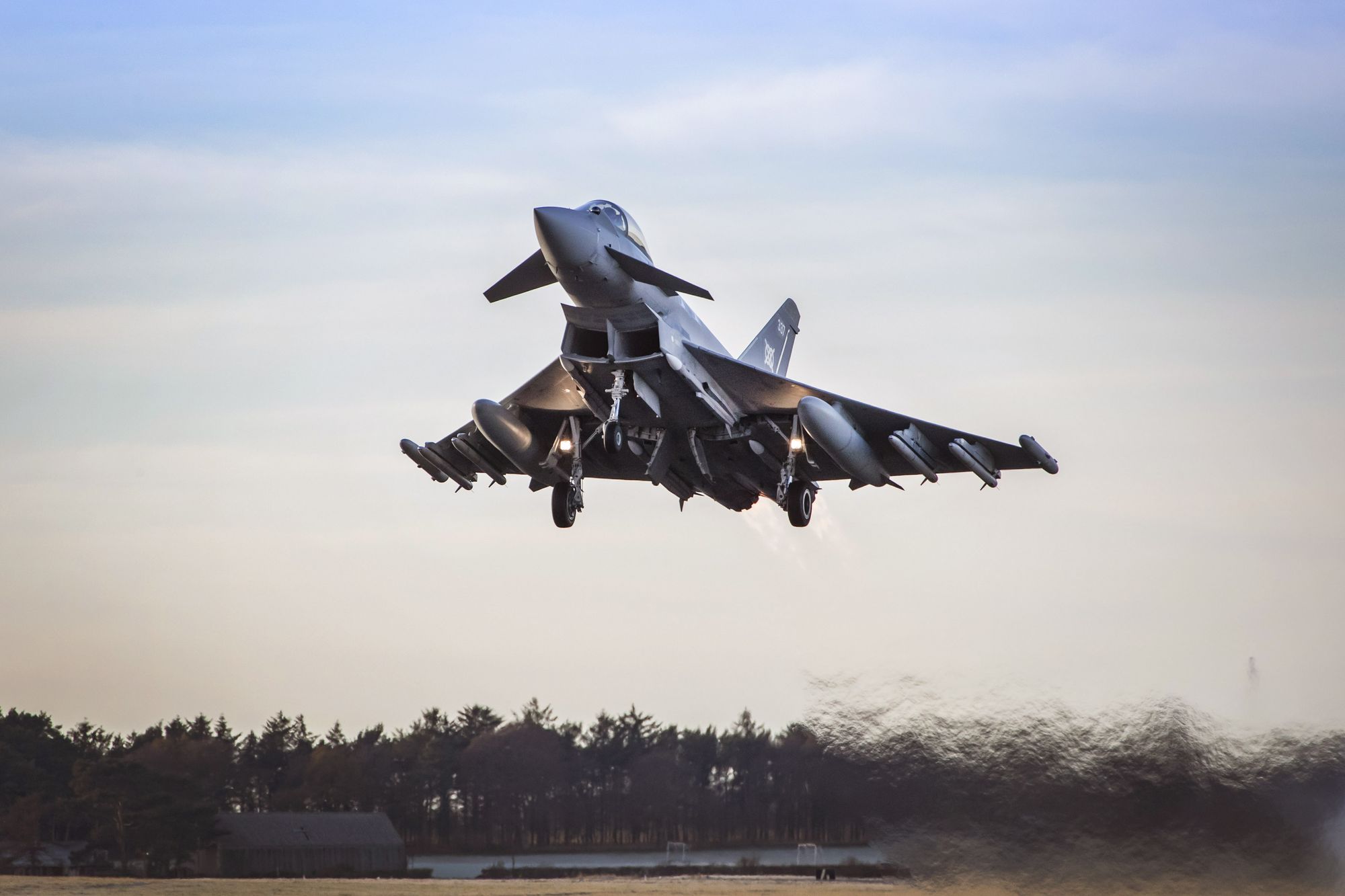 RAF scrambles Typhoon jets for second day in a row as undisclosed aircraft approach UK