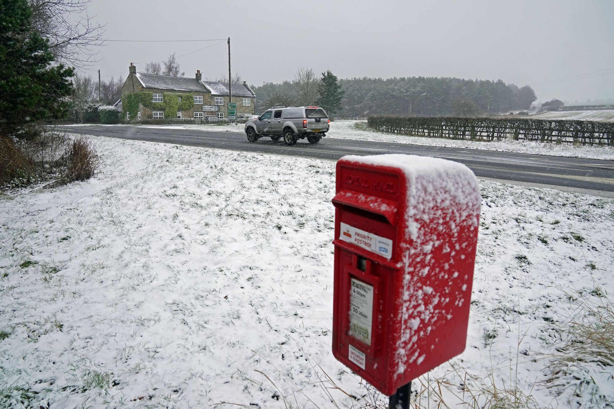 Royal Mail suspends some deliveries amid Storm Eunice chaos