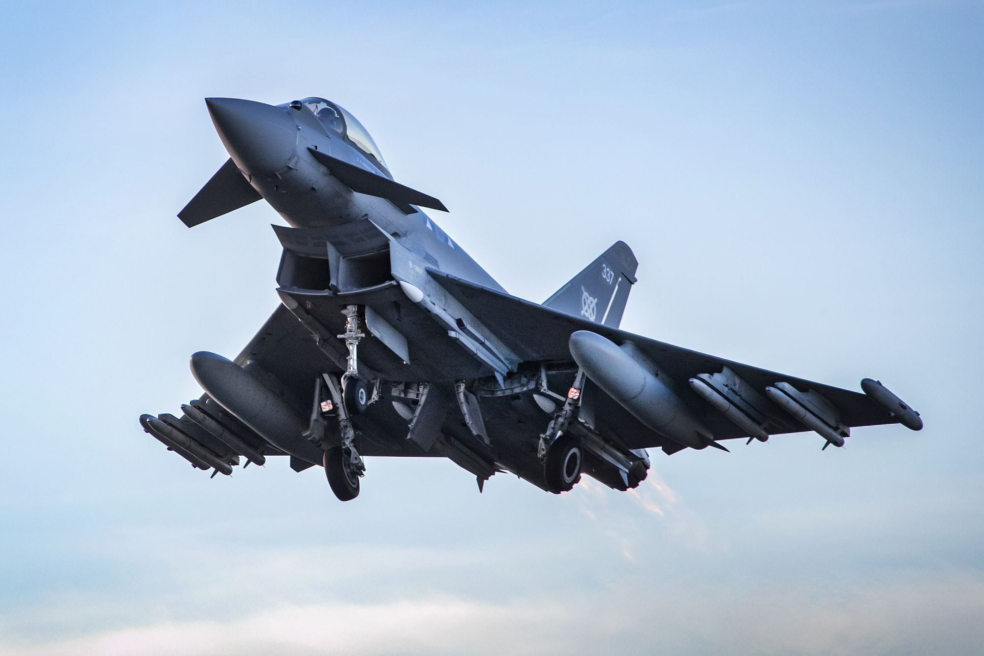 Royal Air Force scrambles Typhoon jets to respond to ‘unidentified aircraft’