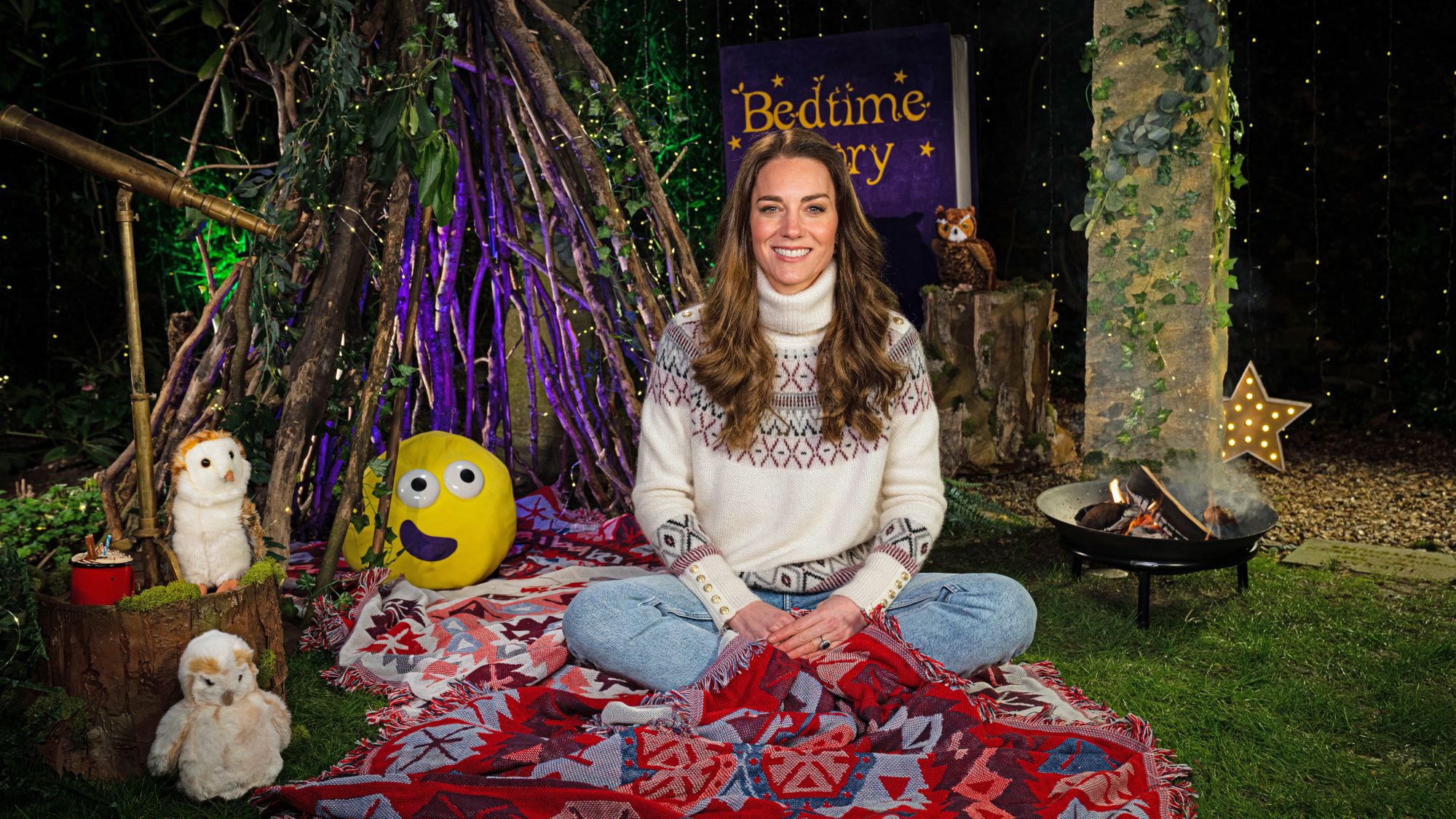 Dressed-down Kate Middleton reads children’s bedtime story for CBeebies