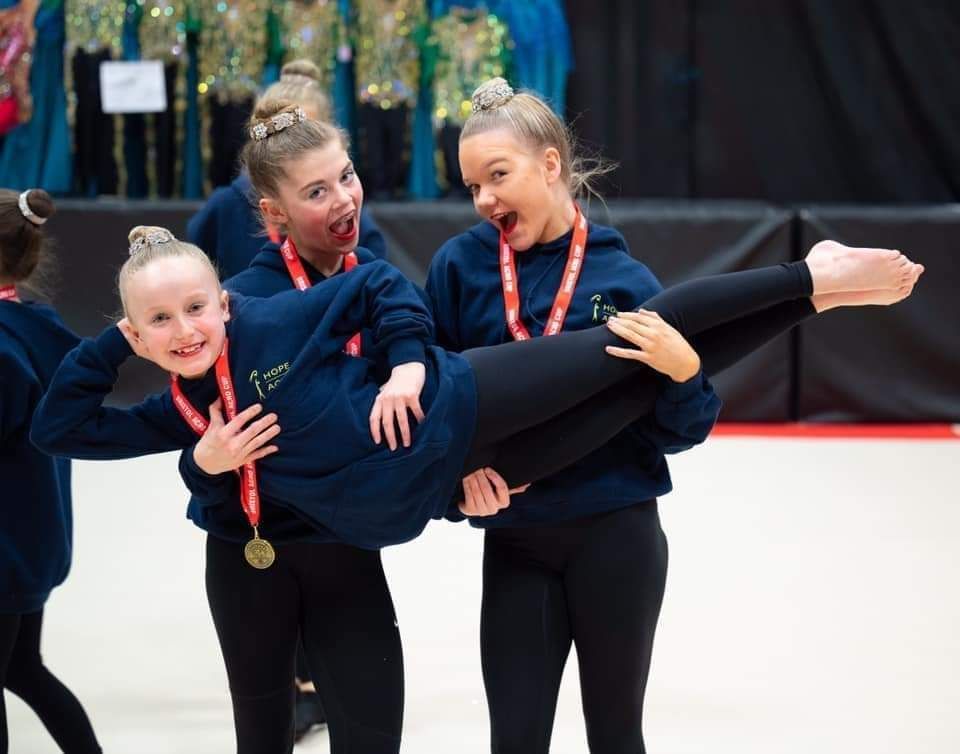 Newton-le-Willows' Hope Gym Club toast success in Bristol