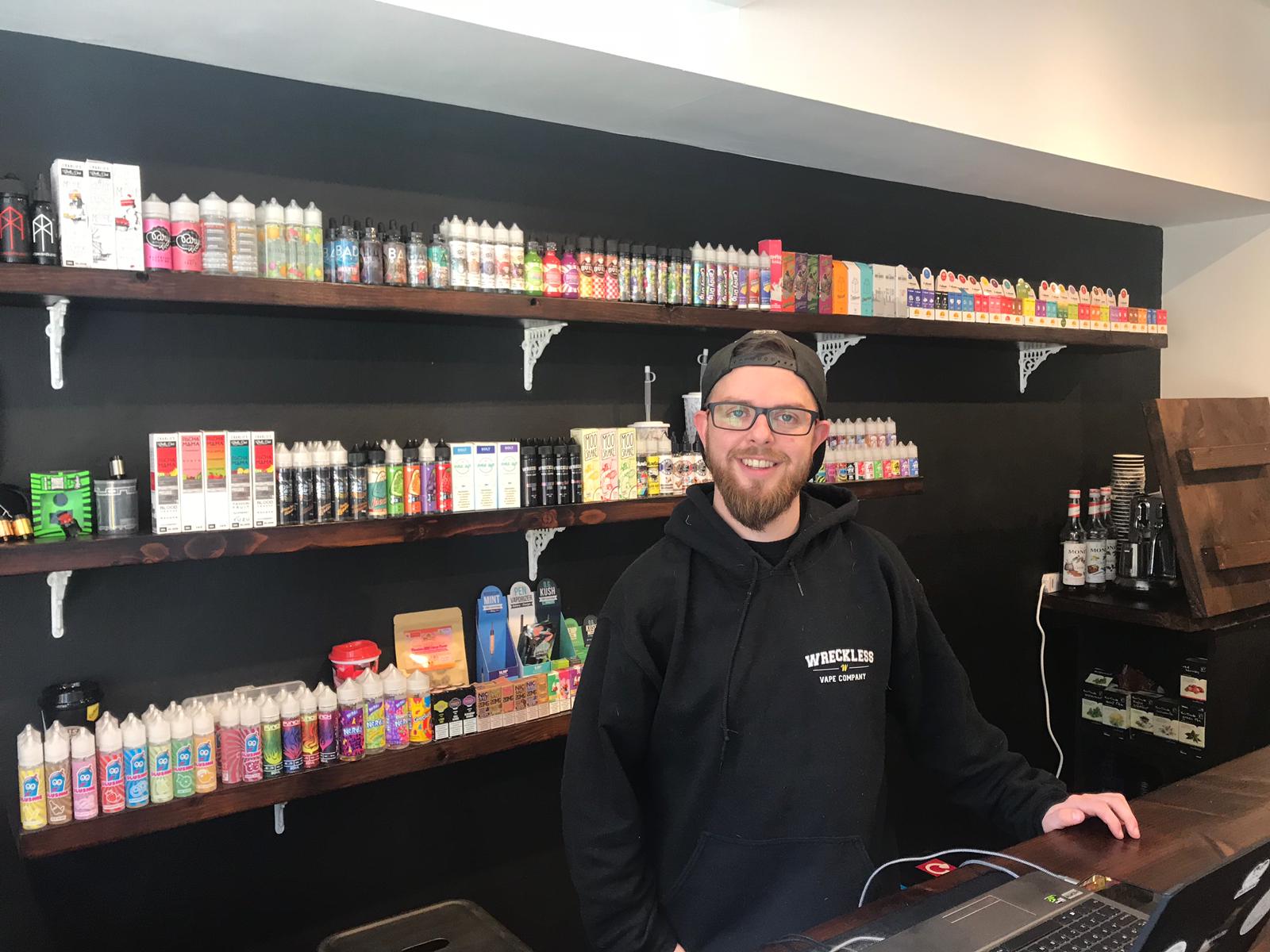Vape cafe on the move to larger premises with its own 'lab'