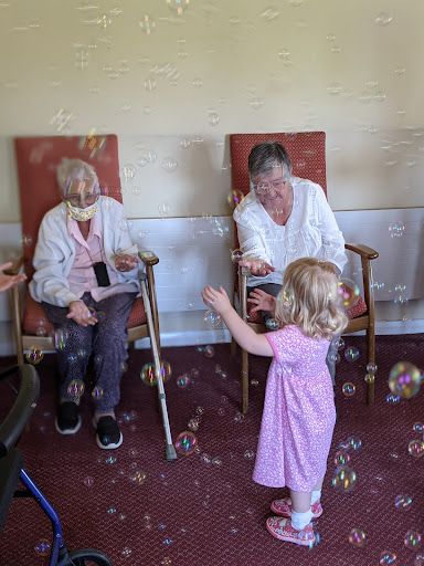 Youngsters bring ‘songs and smiles’ to Heywood care home residents