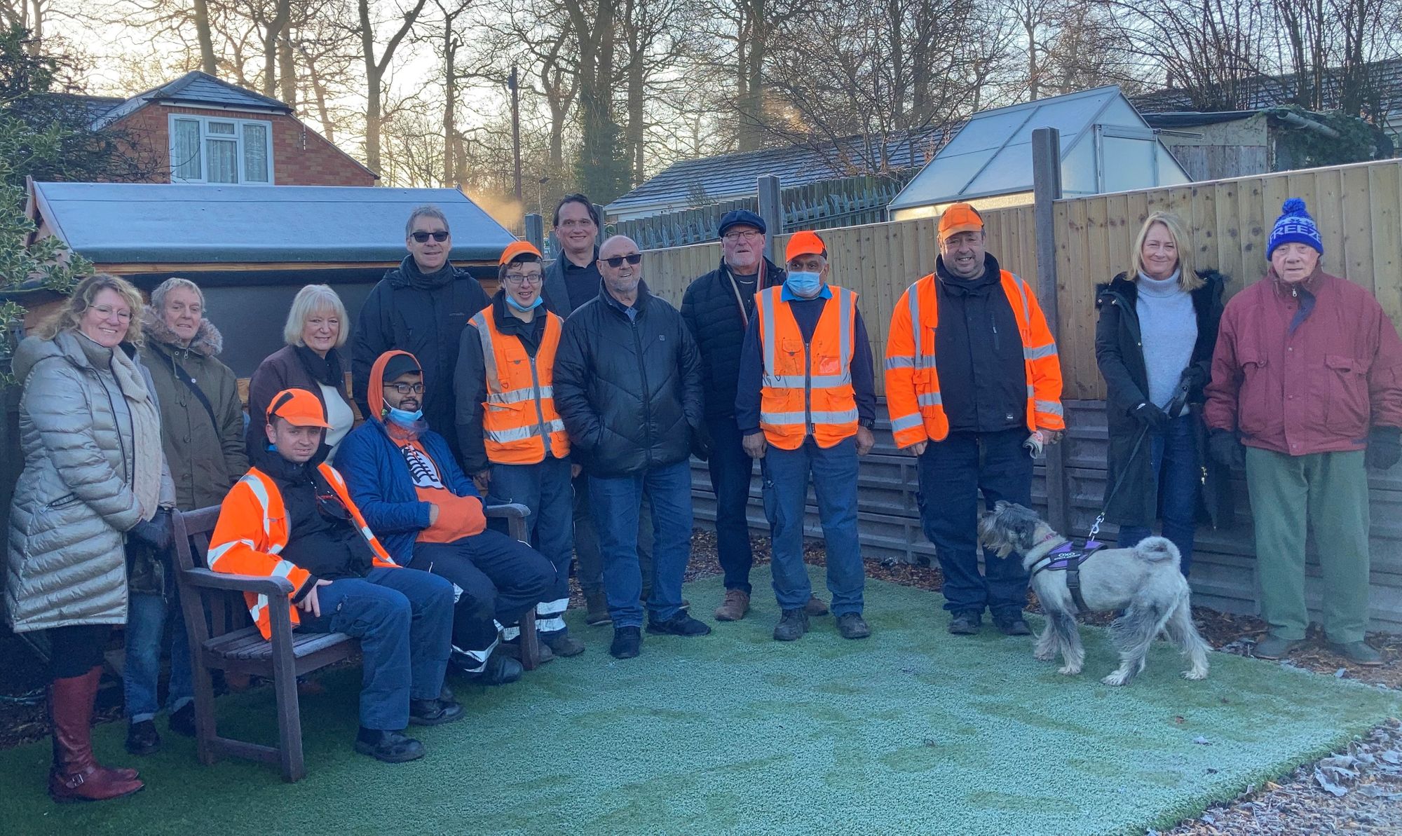 Aylestone gardeners unite with council to create allotment for elderly residents