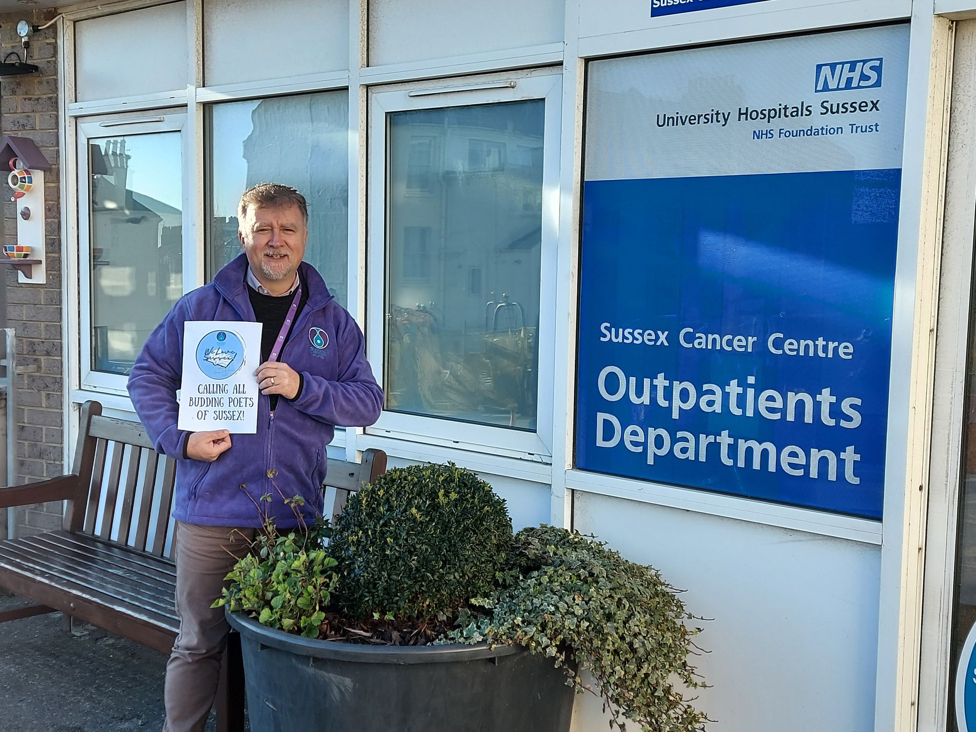 Brighton cancer charity invites children to write poems about Sussex