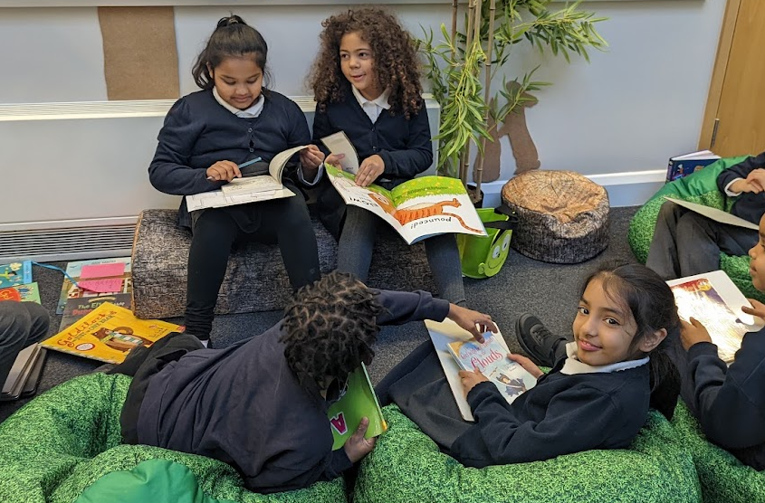 Reading placed at the heart of London primary school with creation of new cosy corner